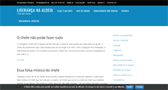 Desktop Screenshot of lideranca.aaldeia.net